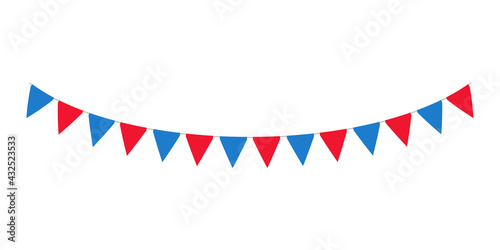 The 4 th of july. American flag. For celebrating America's Independence Day
