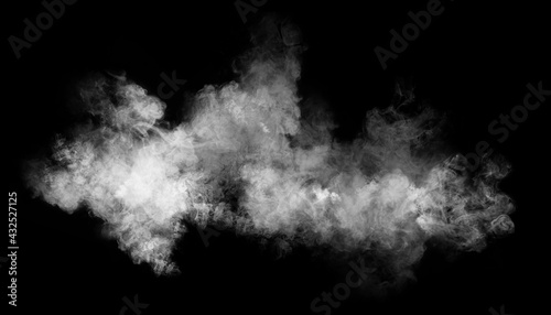 black and white smoke