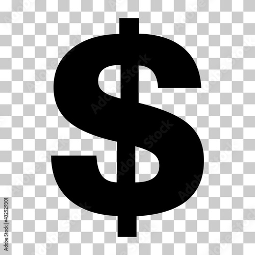 Dollar money symbol, business cash icon, save currency bank sign, vector illustration isolated background