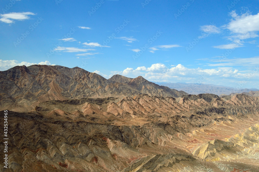 Nevada Desert Aerial View