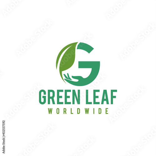 Natural Green leaf ecology nature element vector,Green ecology logo vector icon illustration