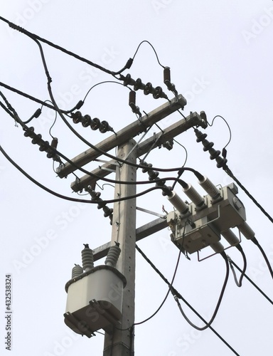 Electrician work maintenance and Repair underground cable on the beach