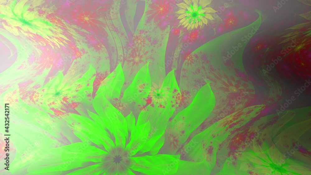 Psychedelic wavy and rippling mesmerizing color changing abstract fractal background with intricate changing and twisting space flowers and stars in ghastly grey glowing colors Psychedelic wavy and rippling mesmerizing color changing abstract fractal background with intricate changing and twisting space flowers and stars in ghastly grey glowing colors