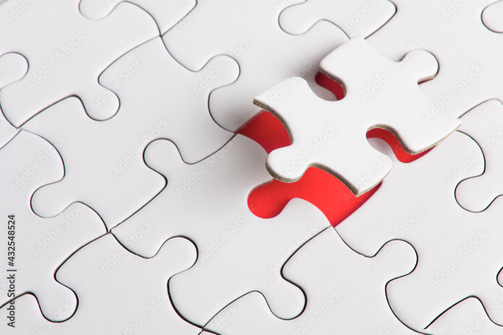 Red missed piece Red missed piece