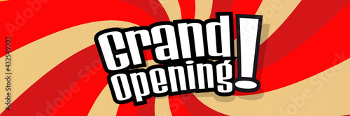 Grand opening !