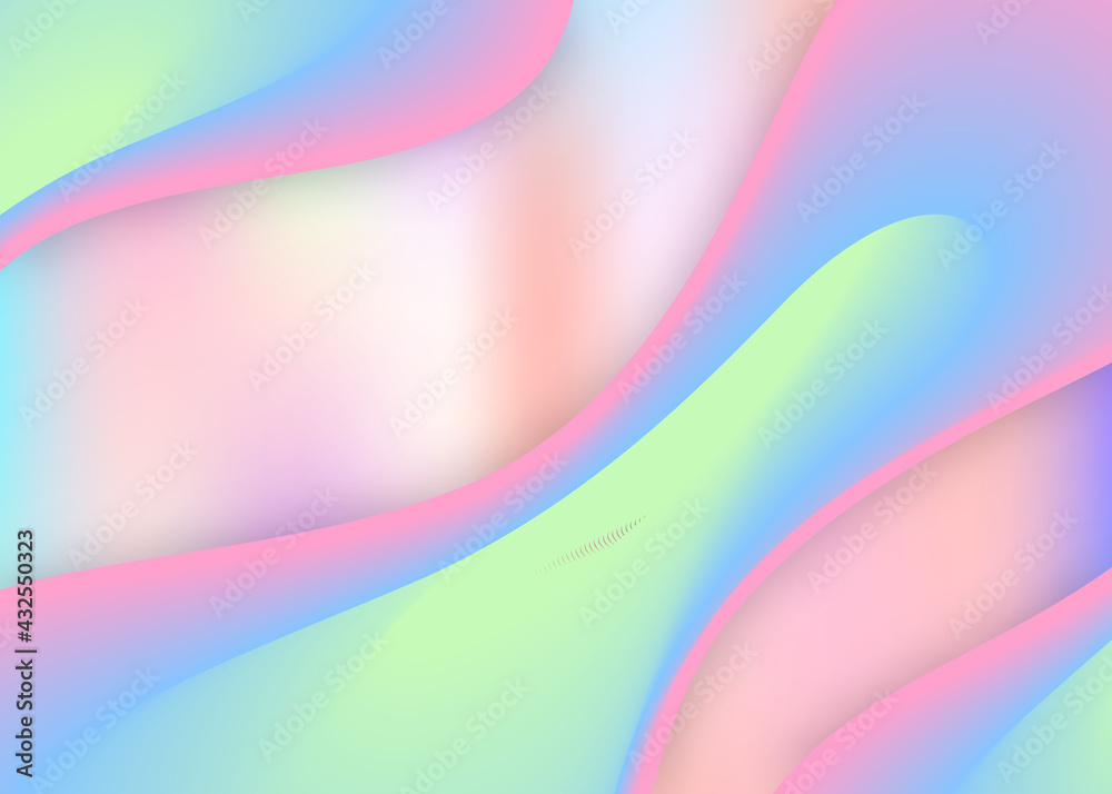 Fototapeta premium Fluid shape background with liquid dynamic elements.