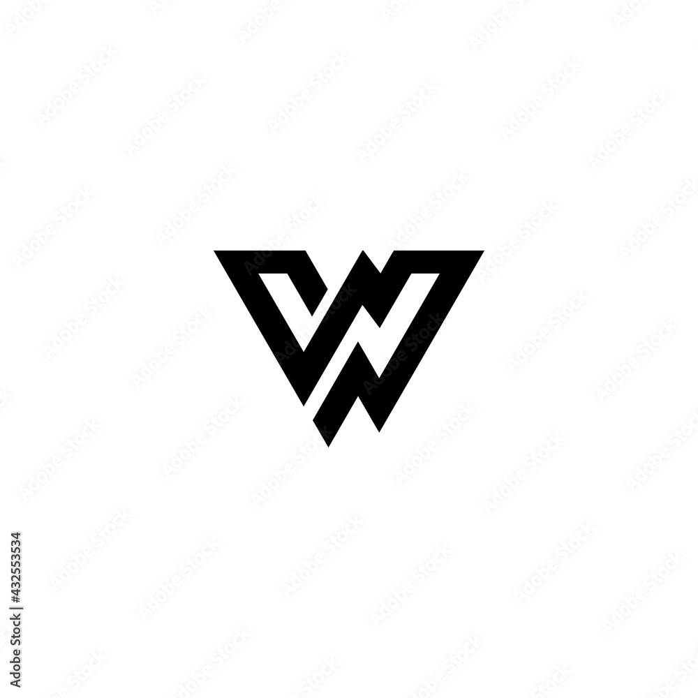 Letter w Icon Vector Logo Template Letter w Icon Vector Logo Template