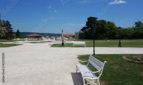 The surroundings of Lake Balaton. Festetics Palace. Hungary.	
