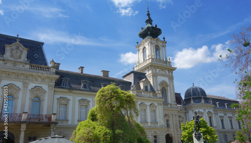 The surroundings of Lake Balaton. Festetics Palace. Hungary.	
