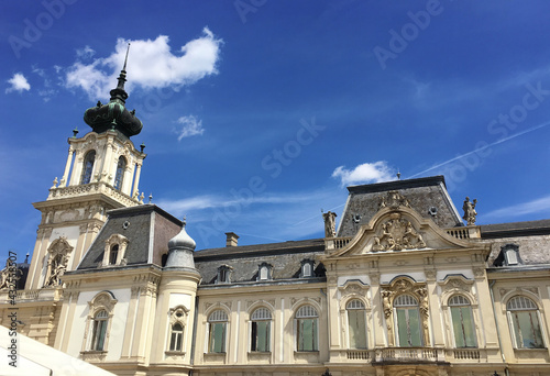 The surroundings of Lake Balaton. Festetics Palace. Hungary.	
