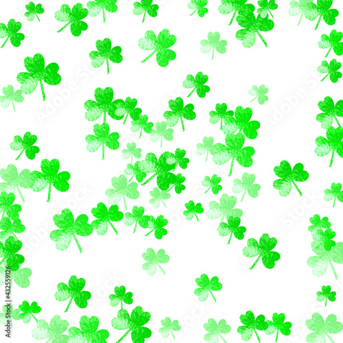 Shamrock background for Saint Patricks Day.