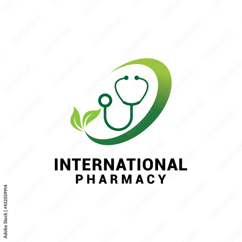 pharmacy logo icon vector template. pharmacy logo icon vector template.