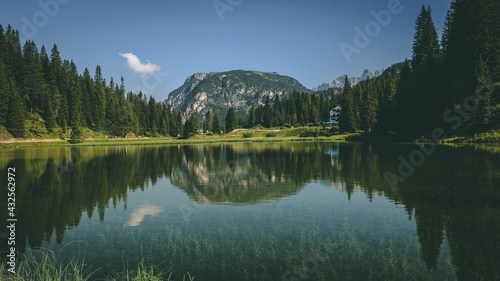 Beautiful galcial lake - Misurina