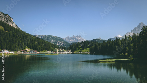 Beautiful galcial lake - Misurina