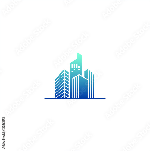 Real Estate And Building Creative Logo Design Vector for Company