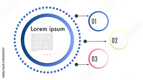 Vector 3 options infographic design, structure chart,vector business template for presentation,business data visualization, isolated on white background , Vector Illustration EPS 10