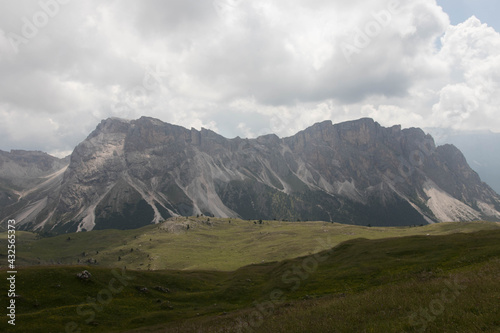 The unique cliff of Seceda - The Dolomites - South Tyrol