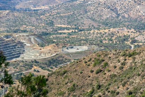 Not far from the city of Limassol, in the quarry, there will be work on the extraction of minerals.