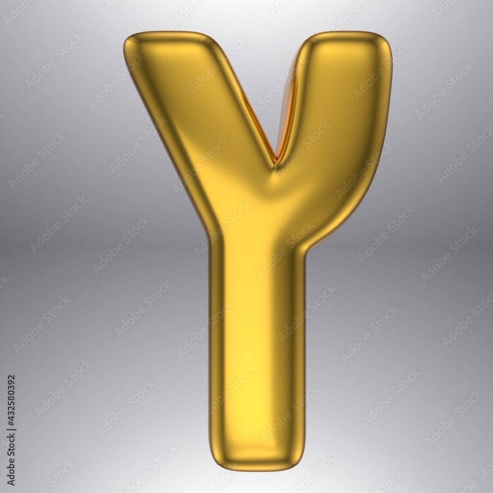 Gold realistic 3D rendering Hebrew alphabet, shiny metallic jewfish symbols and characters Gold realistic 3D rendering Hebrew alphabet, shiny metallic jewfish symbols and characters
