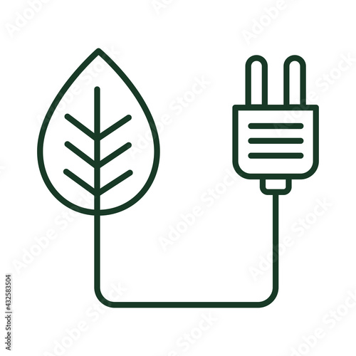 bioenergy plug icon