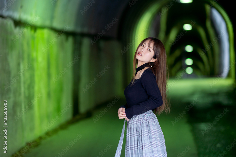 Fototapeta premium 美しい日本女性