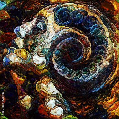 Spiral of Perception Glass