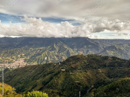landscape with clouds north of medellin © Ariel