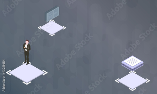 Analysis concept on abstract design