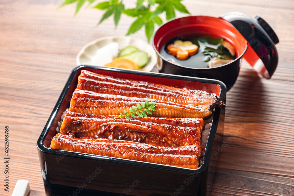 鰻重 うな重 鰻 うなぎ Stock Photo Adobe Stock