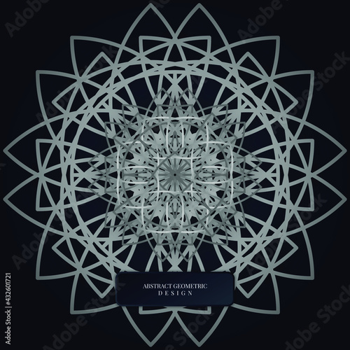 ilustration graphic vector of abstract geometric design