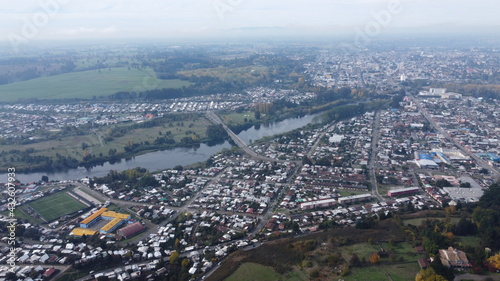 city aerial view