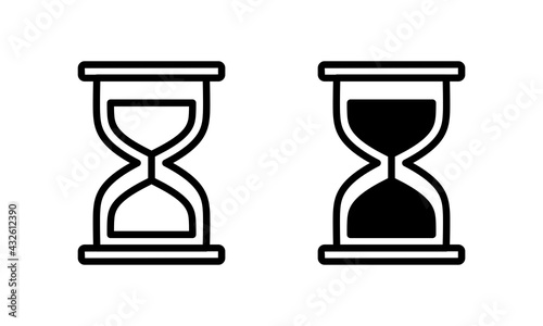 Time line icon, Time  symbol vector illustration