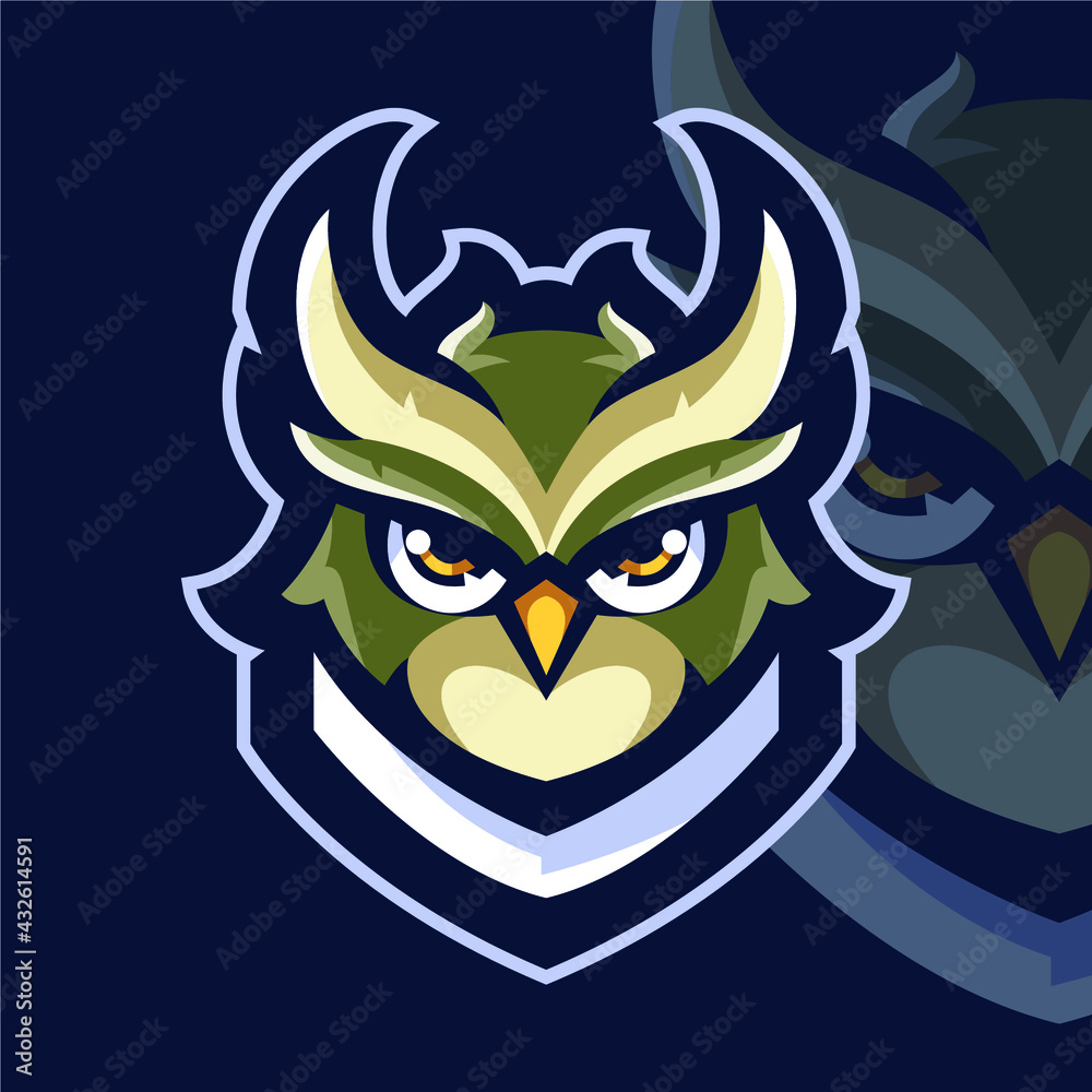 Owl  E sport logo Team