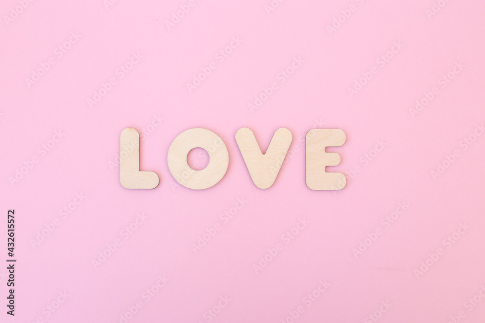 Wooden letters Wooden letters