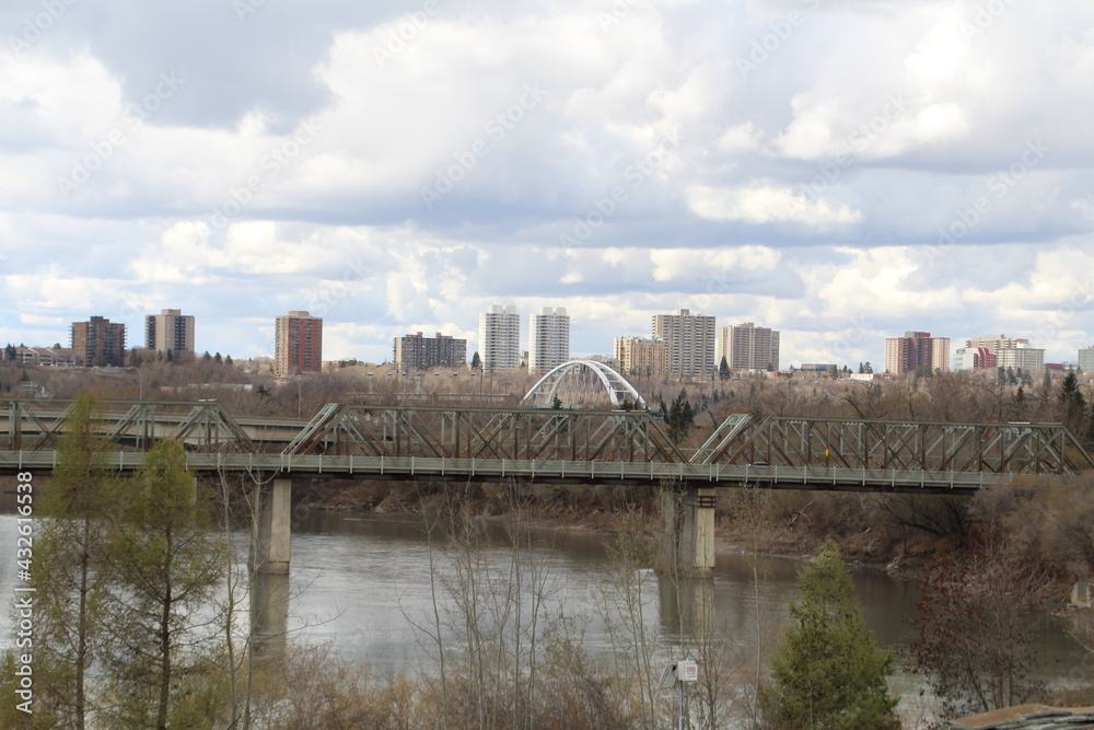 Bridges Over The River, Louise McKinney Riverfront Park, Edmonton, Alberta