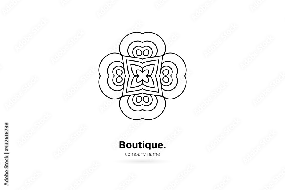 Fototapeta premium mandala isolated on white background