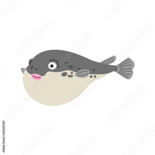 河豚のイラスト