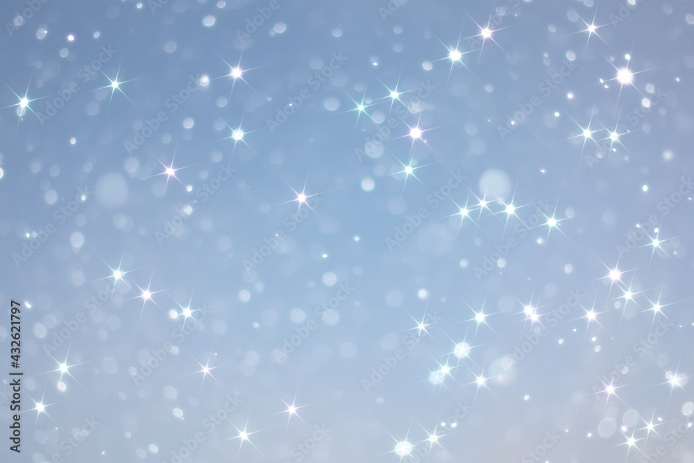blue snowfall bokeh background, abstract snowflake background on blurred abstract blue blue snowfall bokeh background, abstract snowflake background on blurred abstract blue