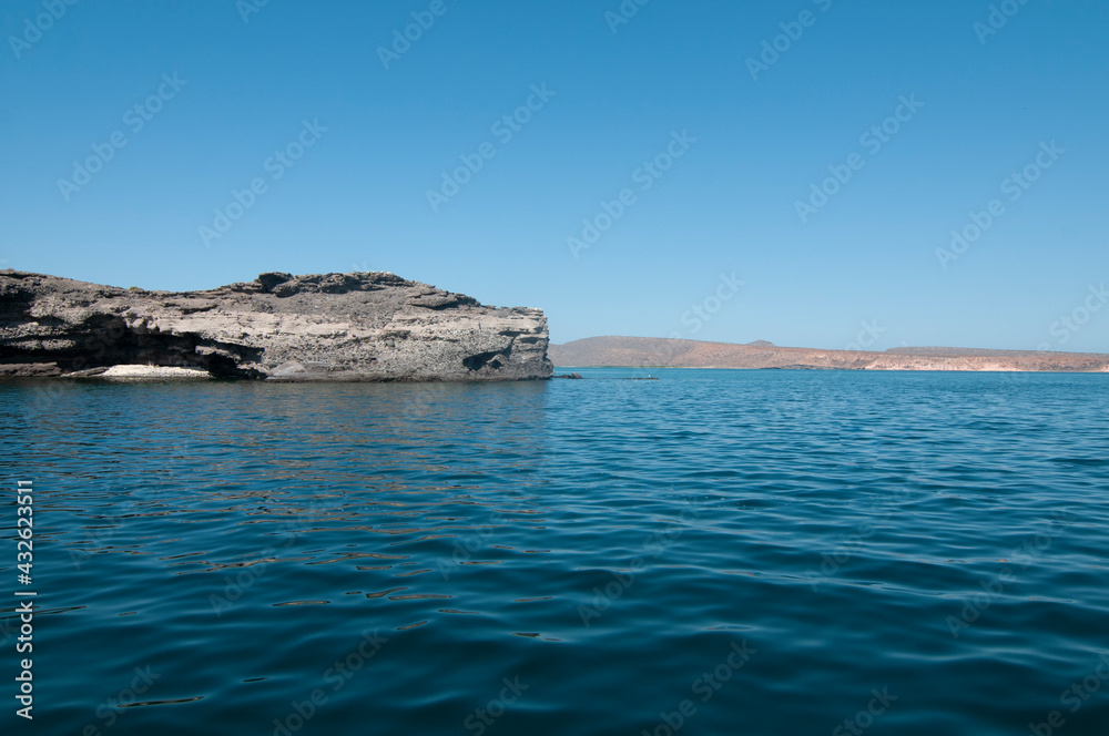 archipelago isla Espiritu santo la paz baja california sur sea of cortes Mexico