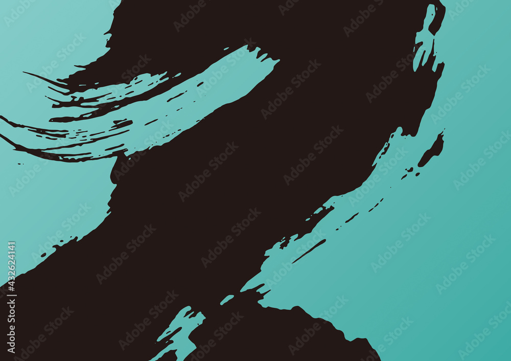 墨シンプルかっこいい和風背景素材stock Vector Adobe Stock 墨シンプルかっこいい和風背景素材stock Vector Adobe Stock