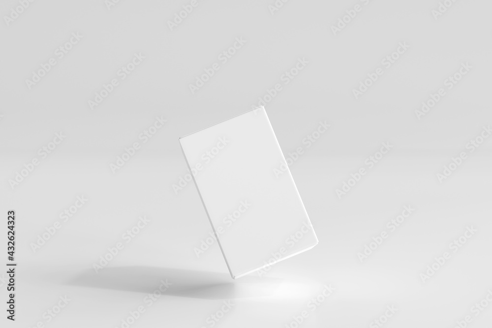 Isolated Product Packaging Box 3D Rendering Isolated Product Packaging Box 3D Rendering