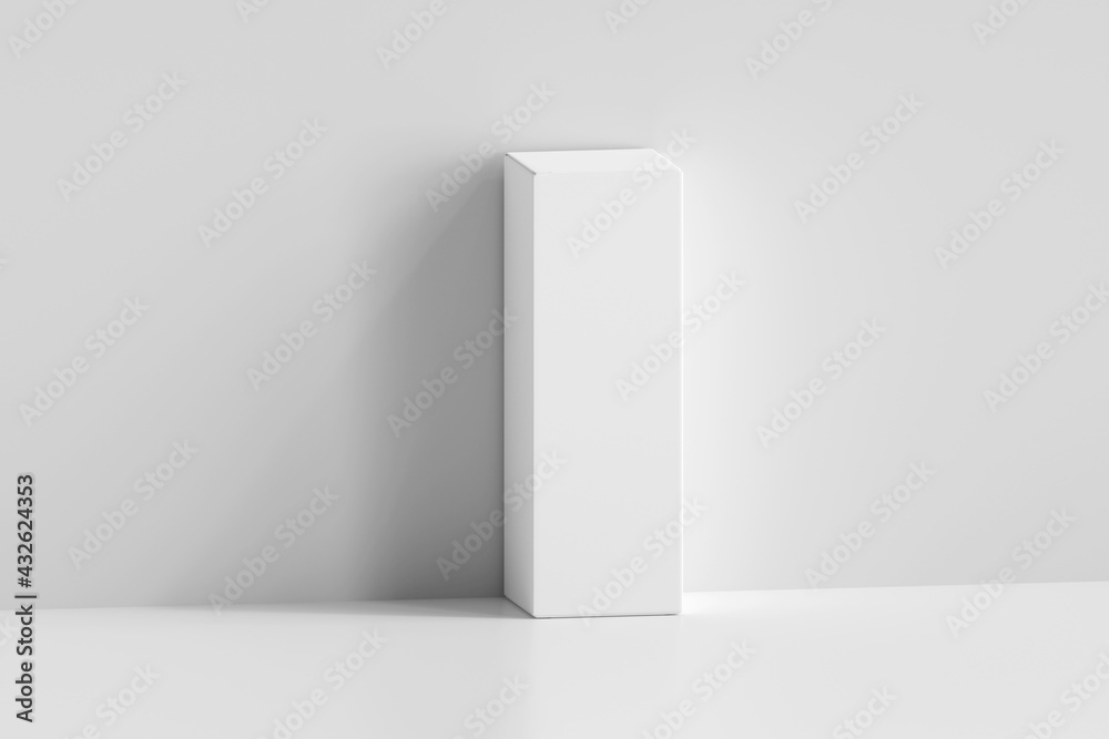 Isolated Product Packaging Box 3D Rendering Isolated Product Packaging Box 3D Rendering