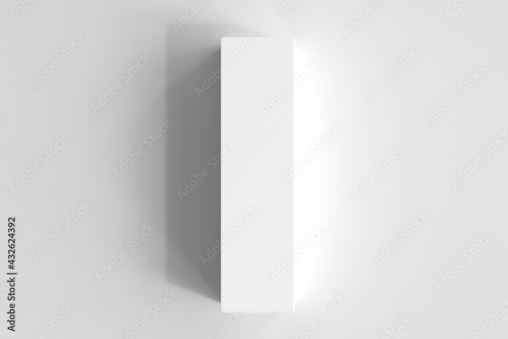 Isolated Product Packaging Box 3D Rendering Isolated Product Packaging Box 3D Rendering