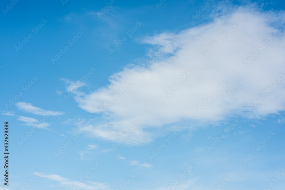 秋の晴れた日の空 秋の晴れた日の空