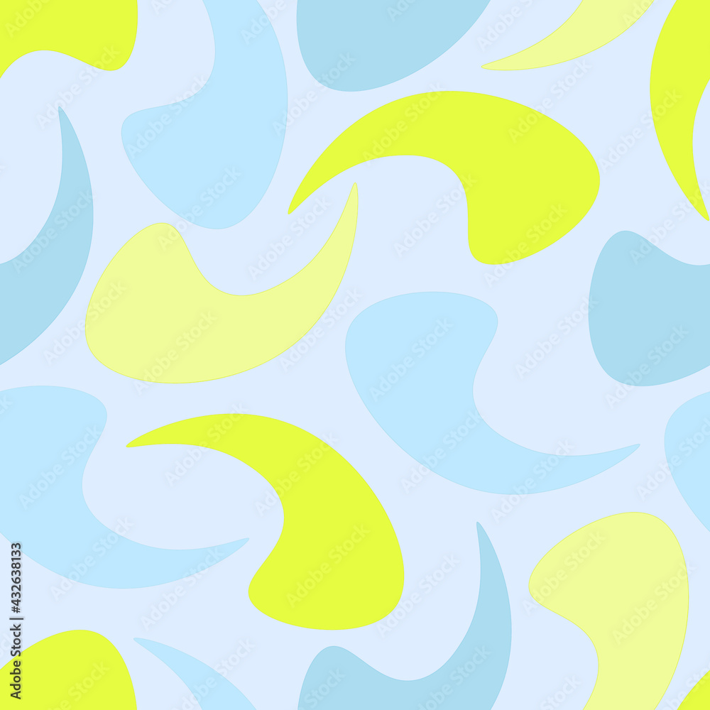 Simple and abstract seamless pattern 