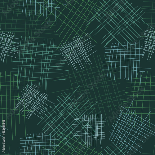 abstract background with lines and green background
