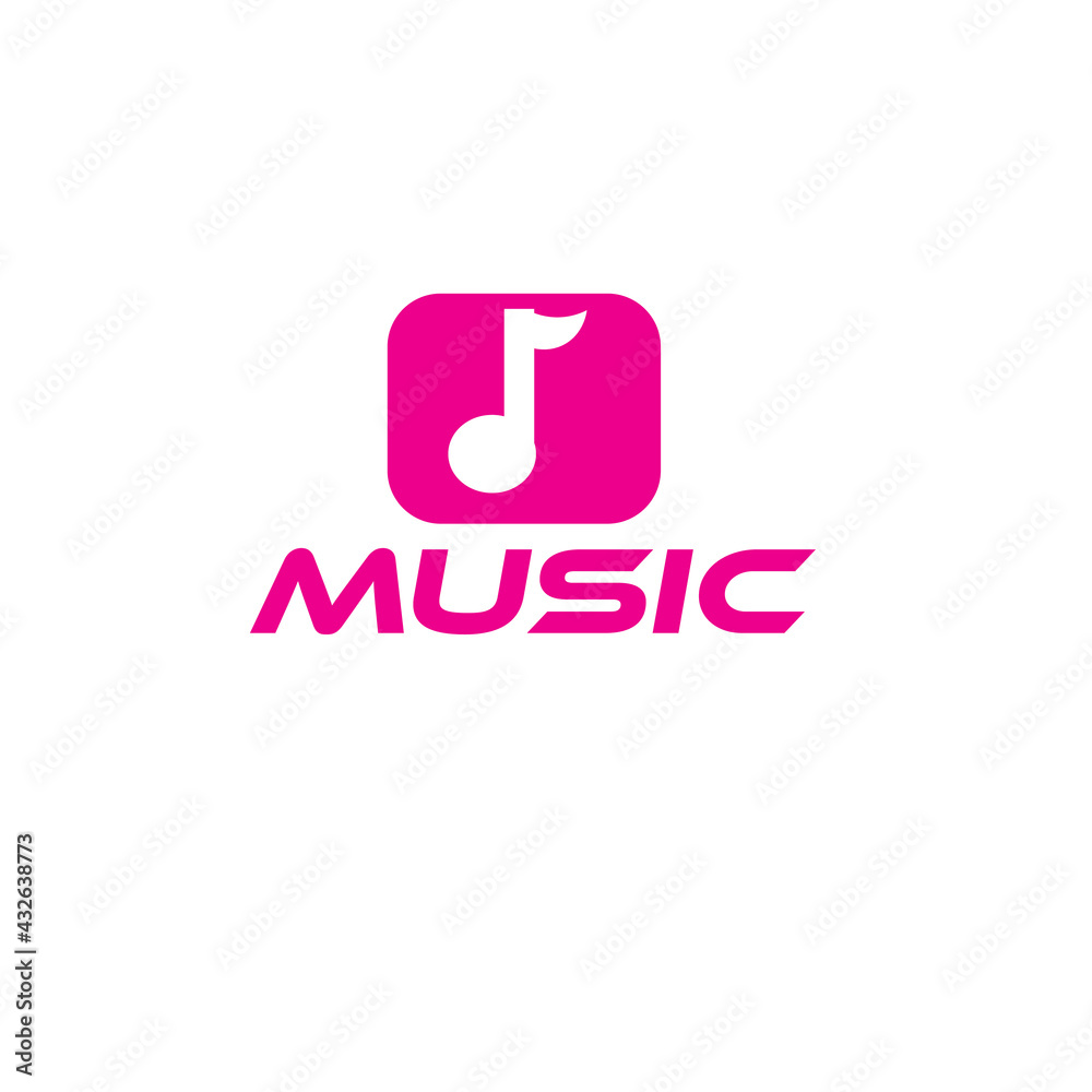 Music logo or vector music logo Music logo or vector music logo