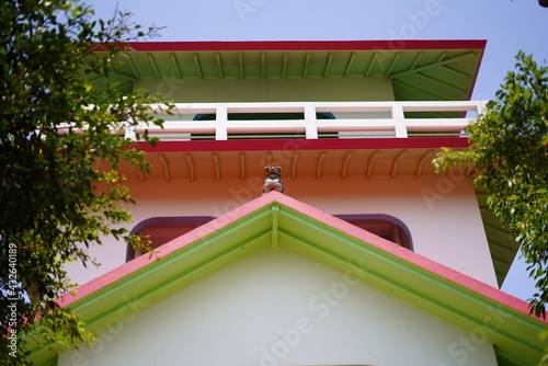 沖縄県来間島の竜宮城展望台