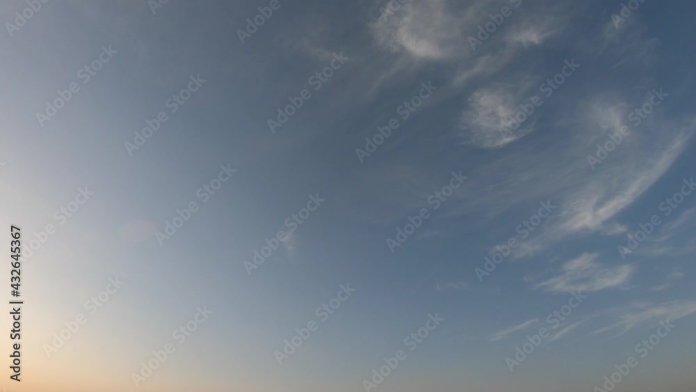 4K High blue sky white beautiful fluffy cirrocumulus clouds cover sunlight, cloudscape timelapse in bright clear sunny summer season, cloudy day in rainy season skies space nature screen background 4K High blue sky white beautiful fluffy cirrocumulus clouds cover sunlight, cloudscape timelapse in bright clear sunny summer season, cloudy day in rainy season skies space nature screen background