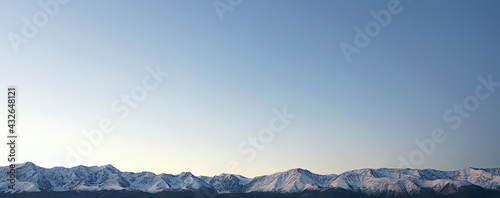 Fotografie, Obraz mountains tibet plateau, landscape china tibetan panorama snowy mountains